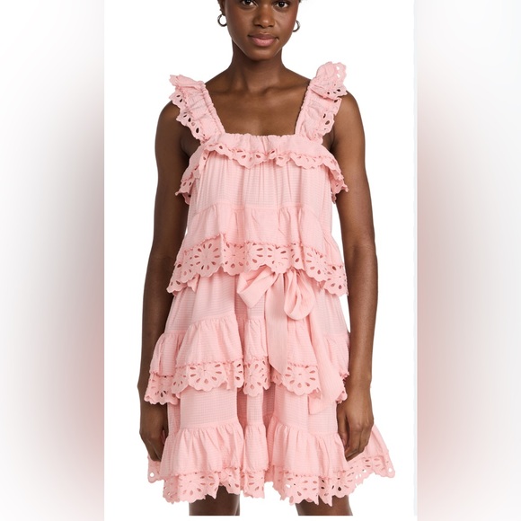 Innika Choo Scallop Dress Gingham Dress Innika Choo Gingham Black Gingham  Innika Choo